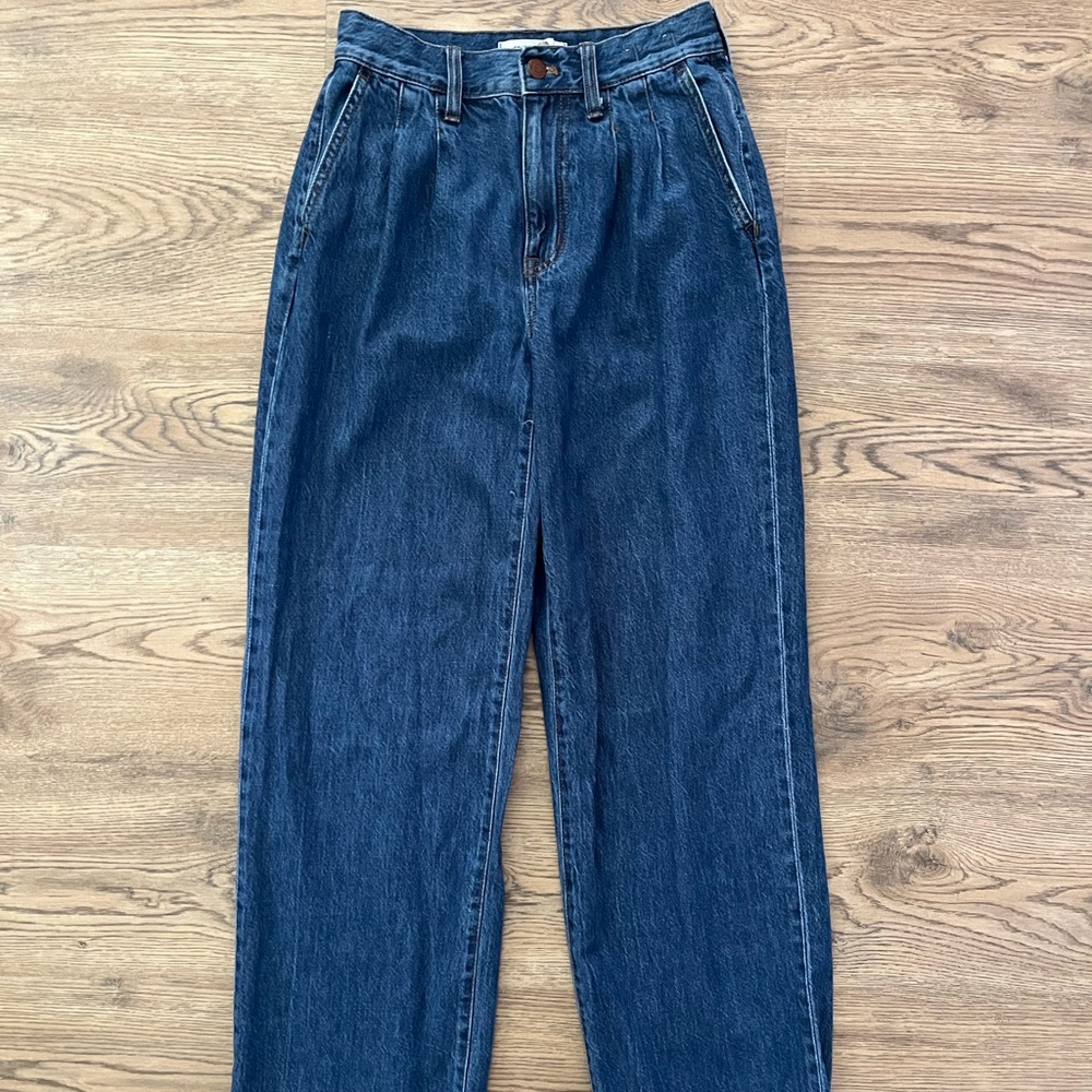 Madewell the Harlow wide leg Jean in fairson wash size 23 - Picture 5 of 12